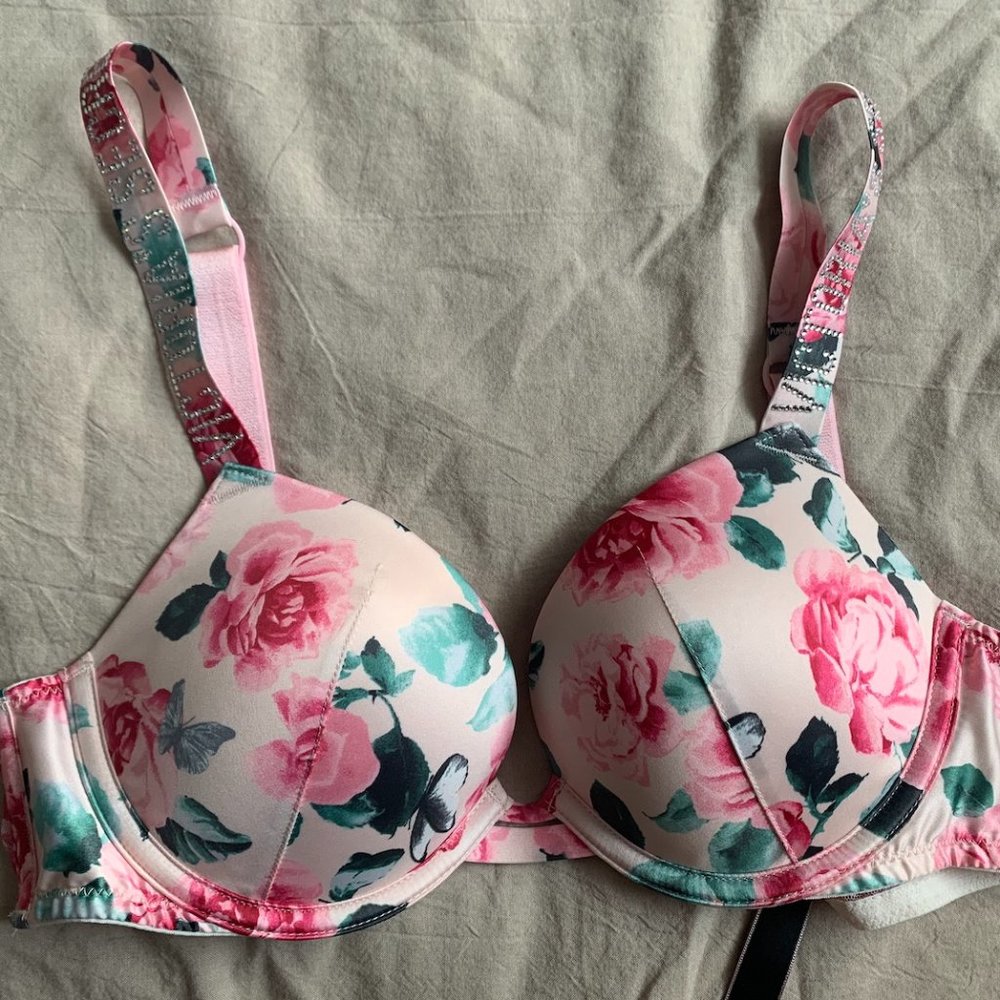 Floral Victoria's Secret Bra SMALL
